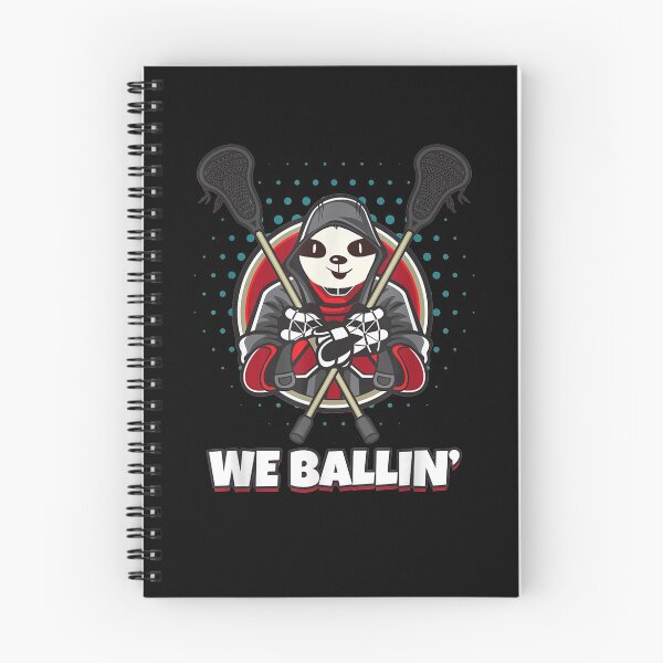 Item preview, Funny Lacrosse Player Panda We Ballin Lacrosse  designed and sold by beatabea.