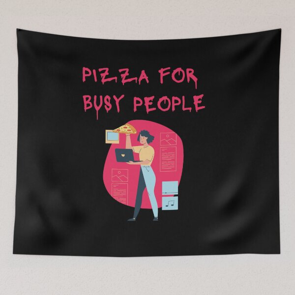 Item preview, Pizza For Busy People designed and sold by zareworks.