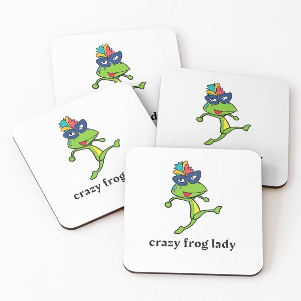 Item preview, Crazy Frog Lady designed and sold by SportyDogShop.