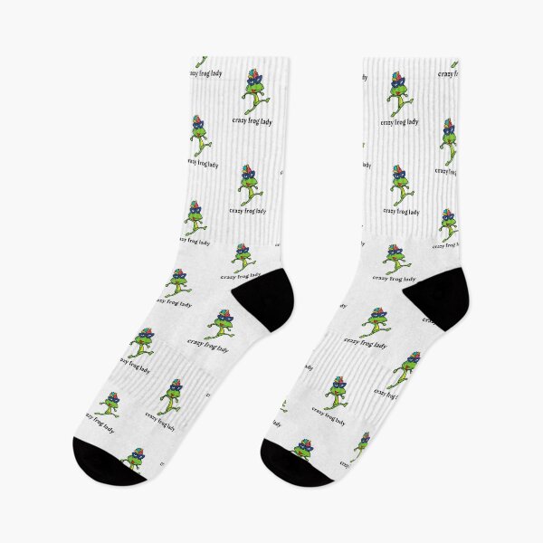 Item preview, Crazy Frog Lady designed and sold by SportyDogShop.
