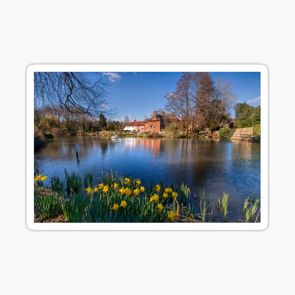 Item preview, Upper Mill Pond Wateringbury designed and sold by Dave Godden.