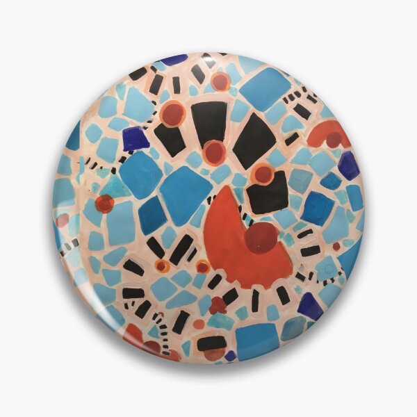Item preview, pattern design inspired by mosaics designed and sold by cemreyigitsahin.