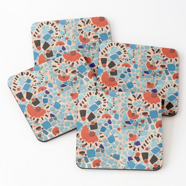 Item preview, pattern design inspired by mosaics designed and sold by cemreyigitsahin.