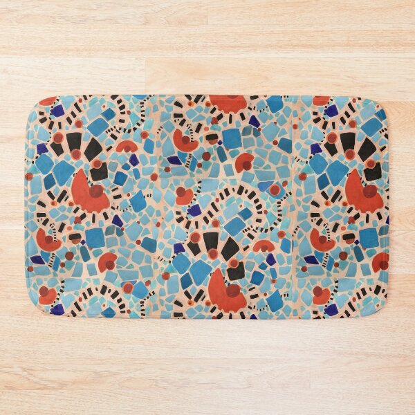 Item preview, pattern design inspired by mosaics designed and sold by cemreyigitsahin.