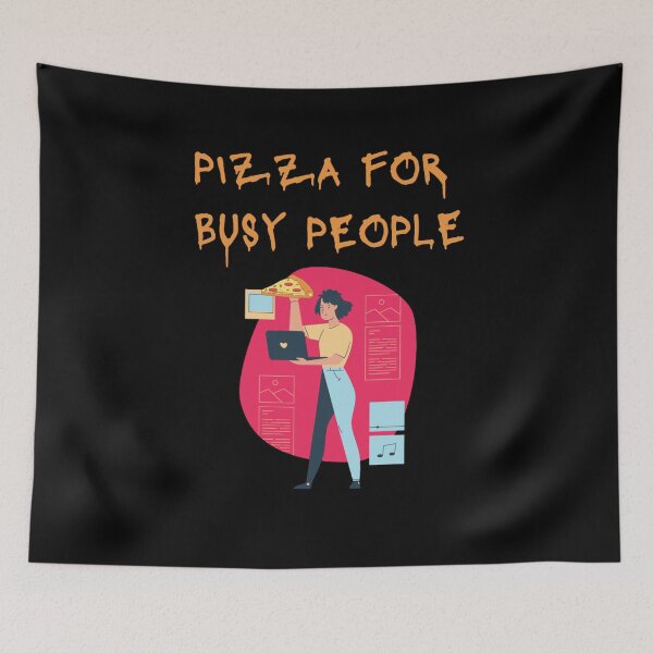 Item preview, Pizza For Busy People designed and sold by zareworks.
