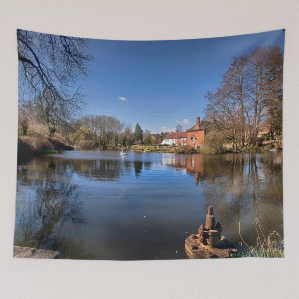 Item preview, Upper Mill Pond Wateringbury designed and sold by Dave Godden.