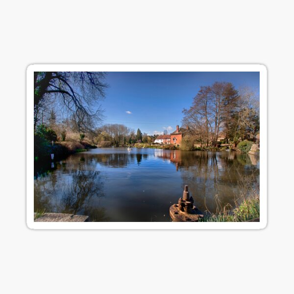 Item preview, Upper Mill Pond Wateringbury designed and sold by Dave Godden.