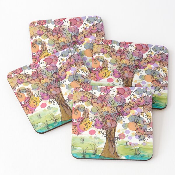Item preview, Tree in Bloom designed and sold by dabblerinksie.