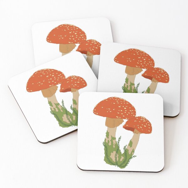 Item preview, Cute Mossy Mushroom  designed and sold by lauratroy.