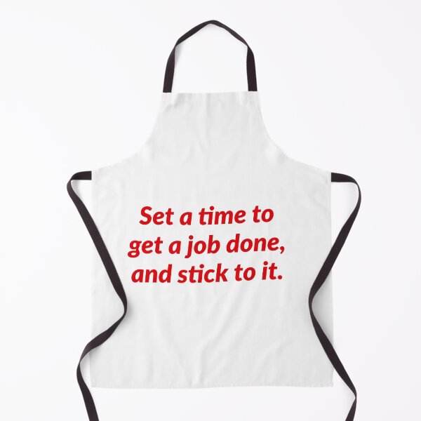 Item preview, Set a time to get a job done. designed and sold by Andrew Hopgood.