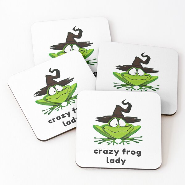 Item preview, Crazy Frog Lady designed and sold by SportyDogShop.