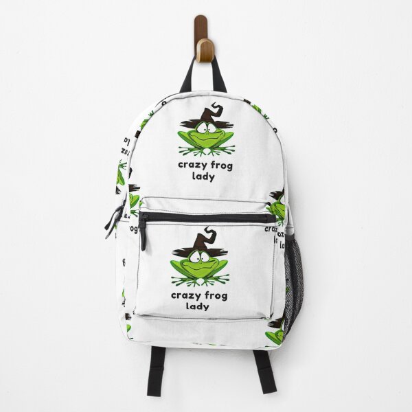 Item preview, Crazy Frog Lady designed and sold by SportyDogShop.