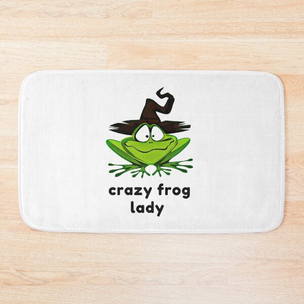 Item preview, Crazy Frog Lady designed and sold by SportyDogShop.