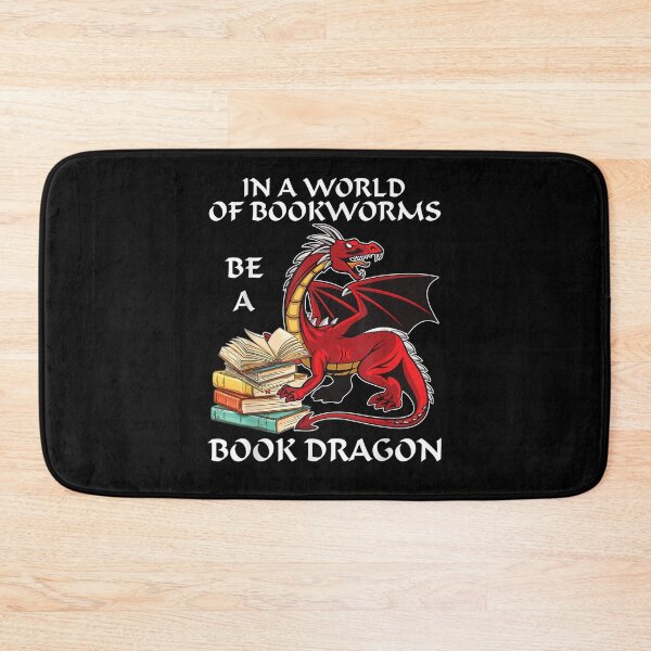 Item preview, In A World Of Bookworms Be A Book Dragon  designed and sold by beatabea.