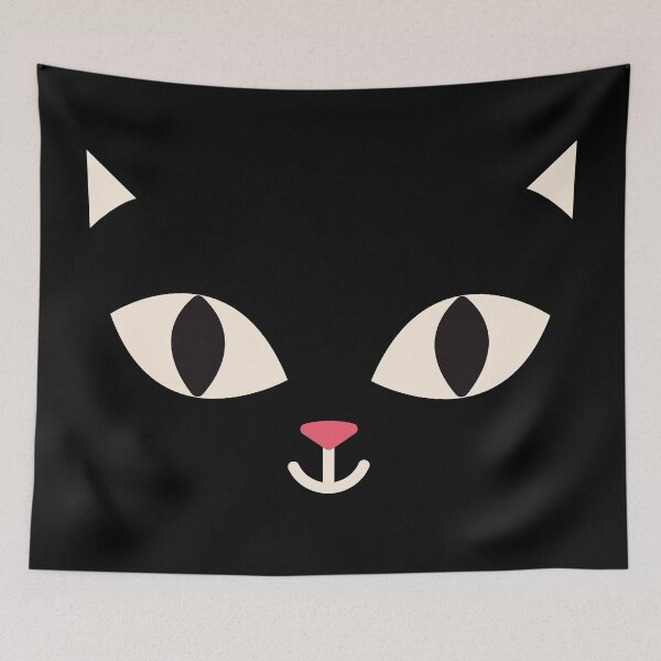 Item preview, cute cat with red nose designed and sold by ahmadbeg10.