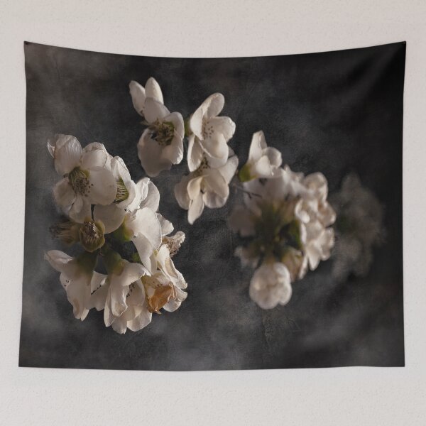 Item preview, Spontaneous flower with black and white texture  designed and sold by ritadilalla.