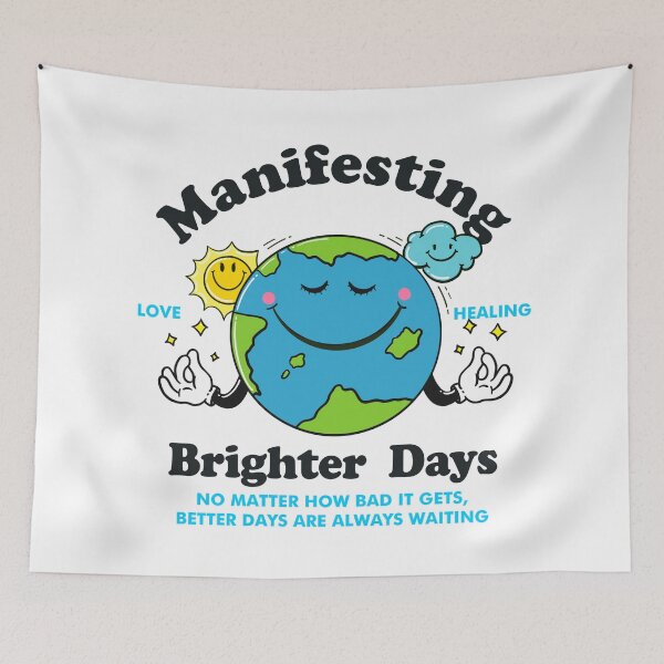 Item preview, MANIFESTING BRIGHTER DAYS designed and sold by aydapadi.