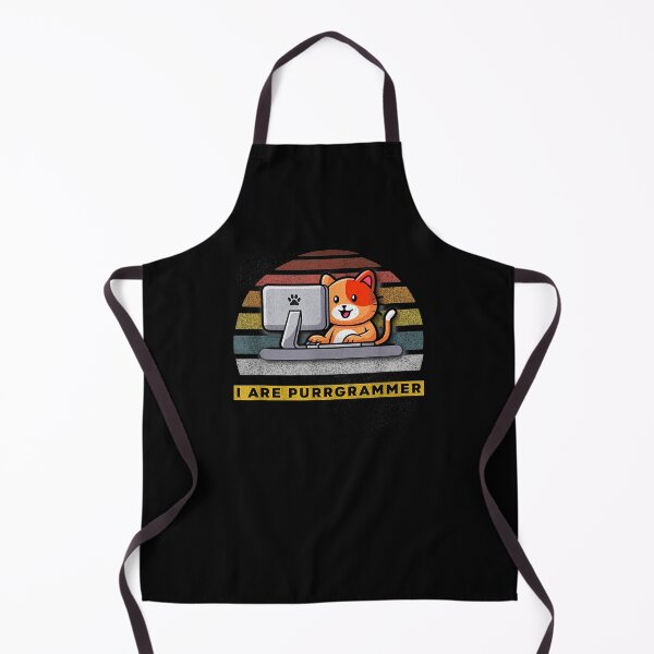 Item preview, Funny Programmer Cat I Are Purrgrammer Vintage Style  designed and sold by beatabea.