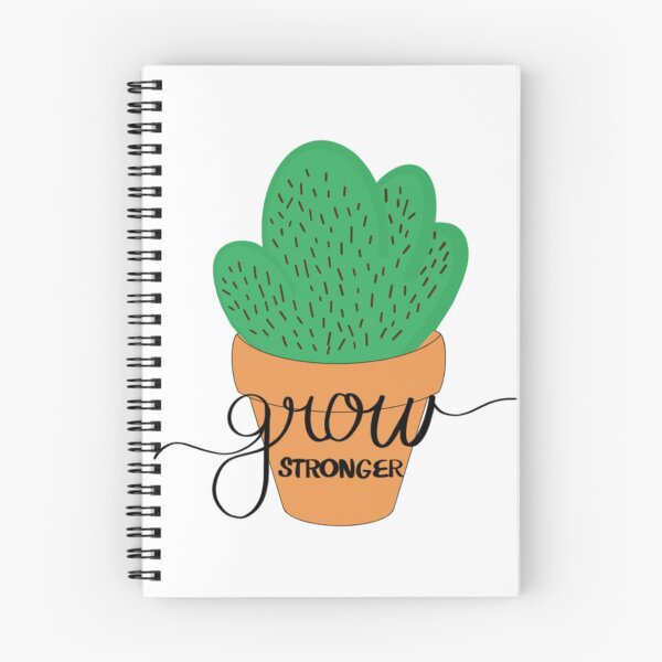 Item preview, Grow Stronger designed and sold by the-bujo-babe.