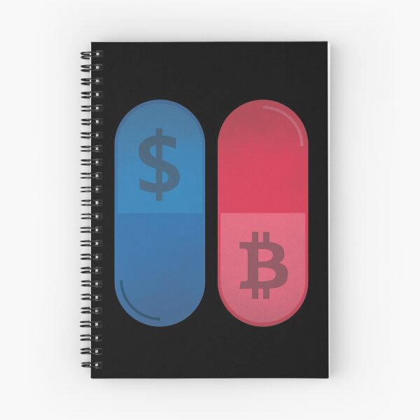 Item preview, Bitcoin Redpill Fiat Bluepill designed and sold by Aetha.