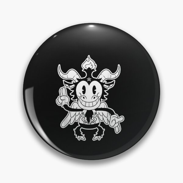 Item preview, Blackcraft cute kawaii Baphomet old Cartoon - Lucifer designed and sold by dalesara.