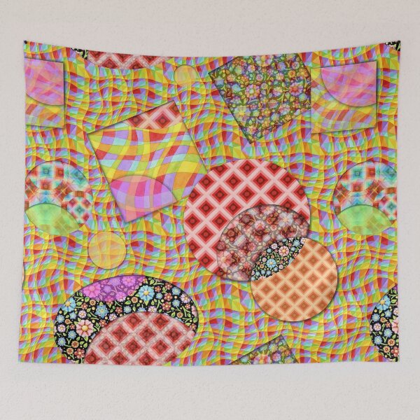 Item preview, Bonkers Crazy Patchwork Festival designed and sold by PatriciaSheaDesigns.
