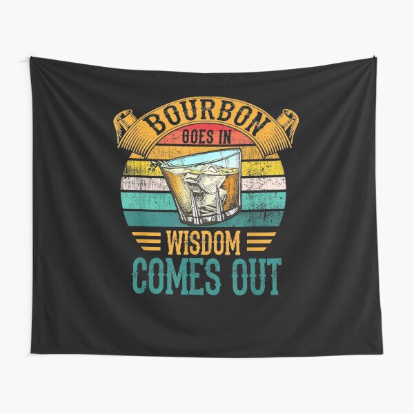 Item preview, Bourbon Goes In Wisdom Comes Out Whiskey  designed and sold by beatabea.