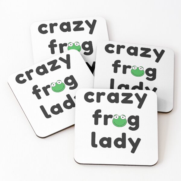 Item preview, Crazy Frog Lady designed and sold by SportyDogShop.