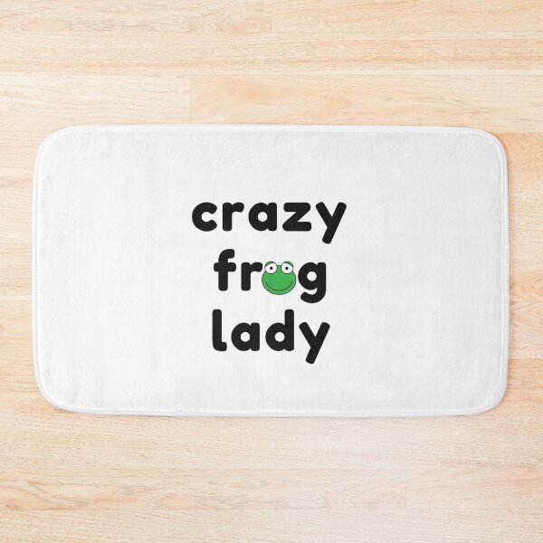 Item preview, Crazy Frog Lady designed and sold by SportyDogShop.