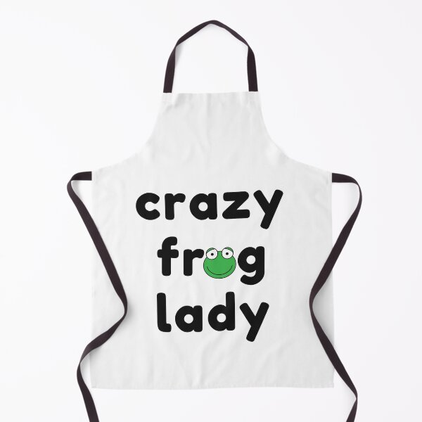 Item preview, Crazy Frog Lady designed and sold by SportyDogShop.