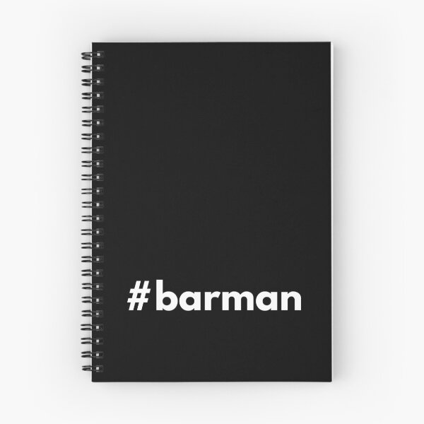 Item preview, Hashtag Barman designed and sold by HashtagZone.