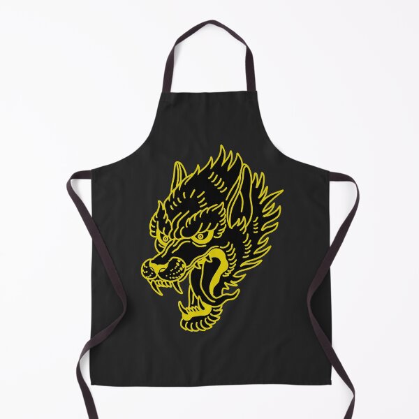 Item preview, Traditional Yellow Wolf designed and sold by Rebel Digital Dog.