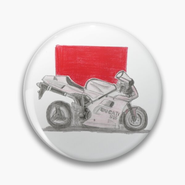 Item preview, 1994 Ducati 916 Side View designed and sold by TortoiseshellDesignStudio.