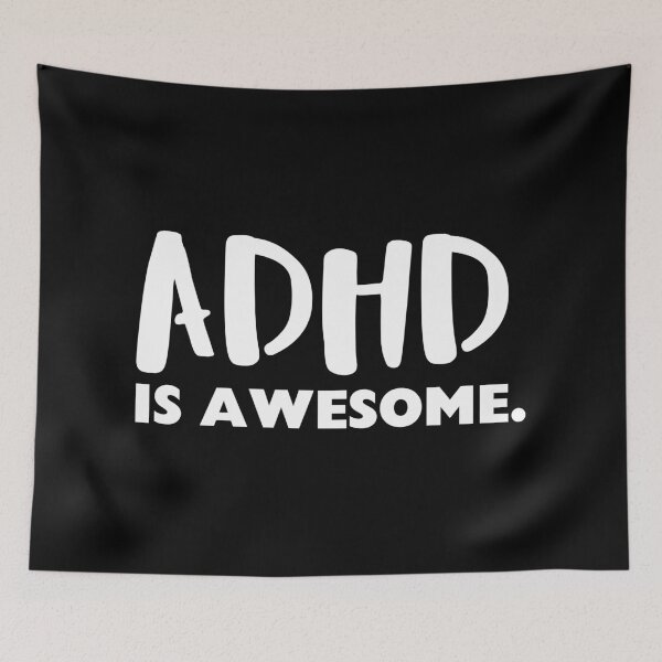 Item preview, ADHD is awesome! designed and sold by crazycollective.