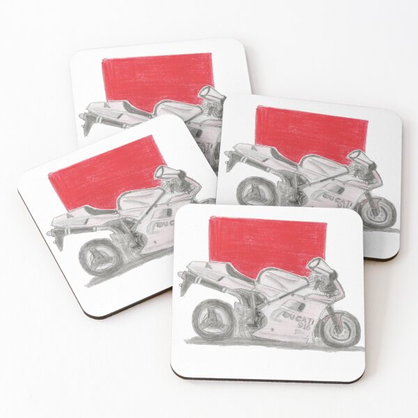 Item preview, 1994 Ducati 916 Side View designed and sold by TortoiseshellDesignStudio.