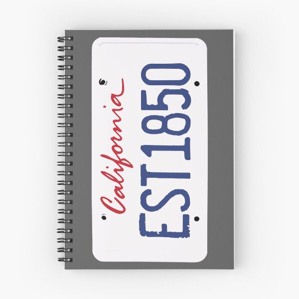 Item preview, California License designed and sold by Tara R.