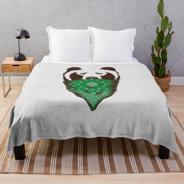 Item preview, Bear with green bandana  designed and sold by ScottyWalters.