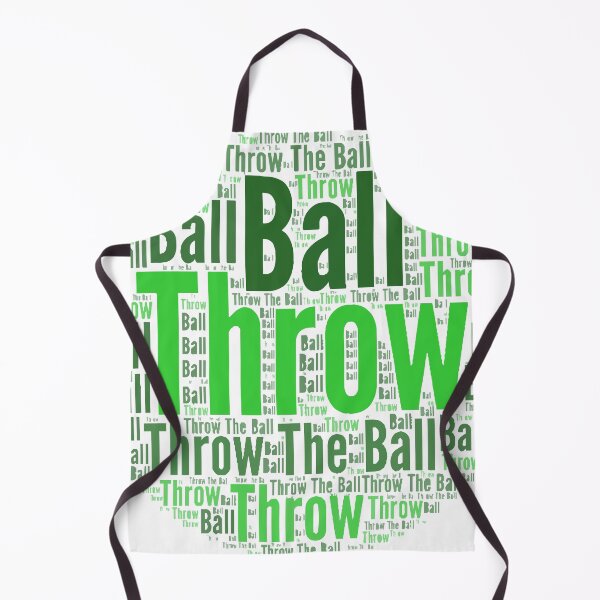 Item preview, Throw The Ball! Word Art Design designed and sold by Bugs-Boutique.
