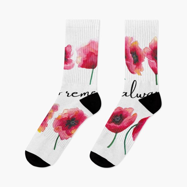 Item preview, Always Remember Poppies designed and sold by Roy & Tiffany.