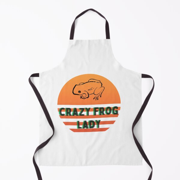 Item preview, Crazy Frog Lady designed and sold by SportyDogShop.