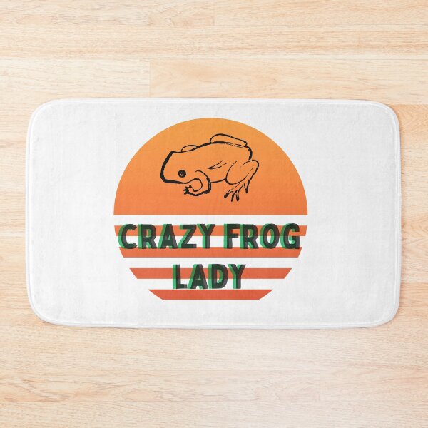 Item preview, Crazy Frog Lady designed and sold by SportyDogShop.