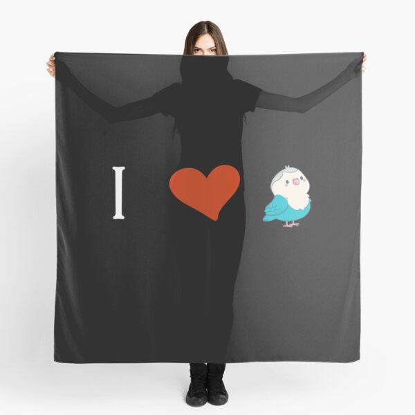 I LOVE BIRD Scarf