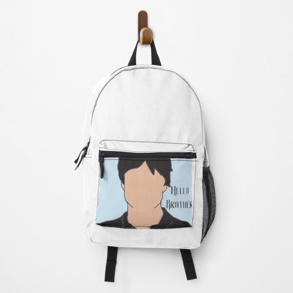 Aperçu de l'œuvre Damon Bonjour frère créée et vendue par Iconic Doodles.