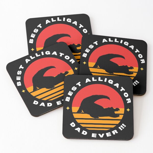 Item preview, Best Alligator Dad Ever designed and sold by Vibing-Right.