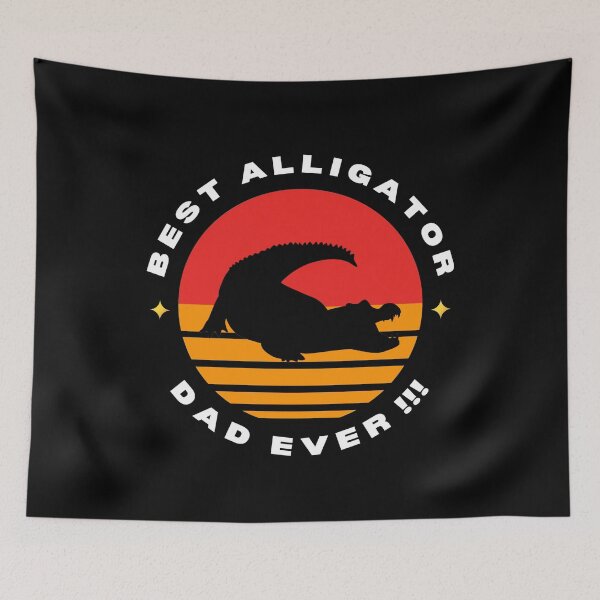 Item preview, Best Alligator Dad Ever designed and sold by Vibing-Right.
