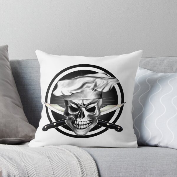 Item preview, Chef Skull Black 3 designed and sold by sdesiata.