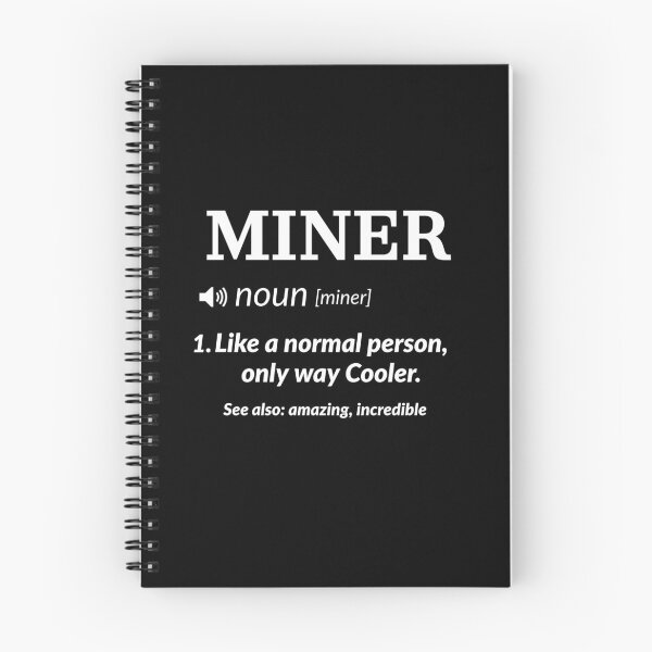 Item preview, Miner Definition Gift designed and sold by Luna1Shop.