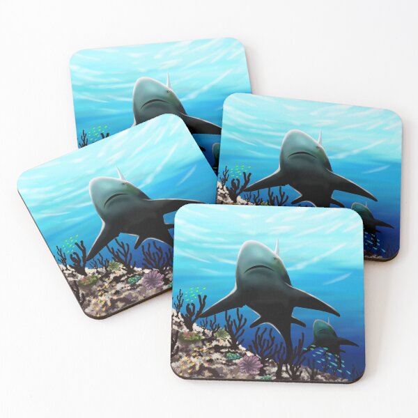 Item preview, Shark, from the Abyss of Soul Digital Painting designed and sold by BluedarkArt.