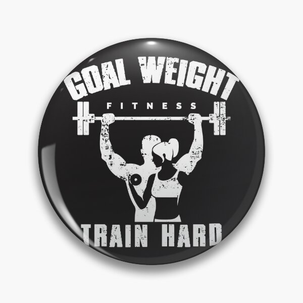 Item preview, Goal Weight Fitness Train Hard T-shirt designed and sold by ZYAClothingLine.