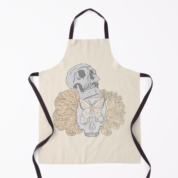 Item preview, Skulls and Magic Mushrooms, gray version designed and sold by Elifndz.